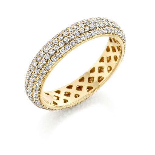 fet1650 wedding eternity diamond ring