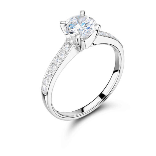 melee diamond ring